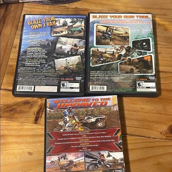 ATV PlayStation 2 Games Bundle, ATV3,ATV4,MX vs ATV Untamed - Picture 5 of 10